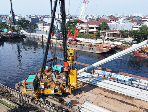 8. BRANTAS ABIPRAYA - PROYEK PEMBANGUNAN PENGAMAN PANTAI PESISIR TELUK JAKARTA TAHAP 6 PAKET 2