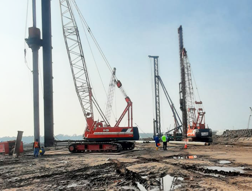 26. CHCI - Indonesia Liqin Beijia Electrolytic Aluminum Project Supporting Power Plant Pile Foundation copy 3