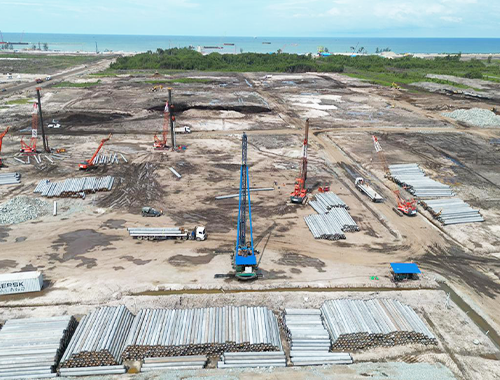 26. CHCI - Indonesia Liqin Beijia Electrolytic Aluminum Project Supporting Power Plant Pile Foundation copy 4