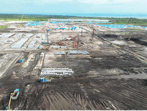 26. CHCI - Indonesia Liqin Beijia Electrolytic Aluminum Project Supporting Power Plant Pile Foundation